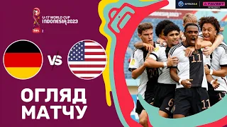 Німеччина – США. Чемпіонат світу U-17, 1/8 фіналу / Огляд матчу