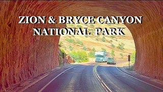 Zion And Bryce Canyon - An Epic Scenic Drive Through Utah Usa In 4k