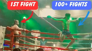 I had my 1st MUAY THAI FIGHT at 34 YEARS OLD in THAILAND and THIS Happened..