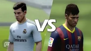 Gareth Bale Vs Neymar Jr. (FIFA 14 Battle)