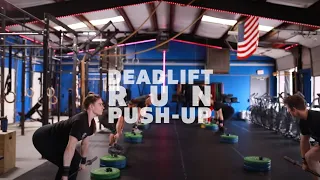 Deadlift, Run, Push-Up WOD Demo: 221212