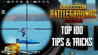 Top 100 Tips & Tricks in PUBG Mobile Compilation | Ultimate Guide To Become A Pro . (हिन्दी में)