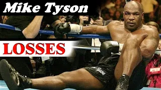 Mike Tyson ALL LOSSES by KO/TKO in his Boxing Career | NOT REALLY IRON?