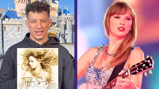 Patrick Mahomes Admits to Singing THIS Taylor Swift CLASSIC in Shower!