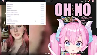 Chibi Accidentally Shows Her Search History