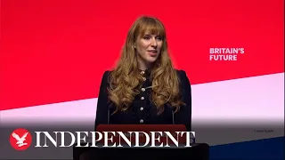 Watch in full: Angela Rayner pledges higher wages in Labour Party conference speech