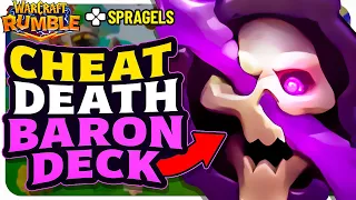 Cheat Death Baron IS SO UNFAIR! | Warcraft Rumble