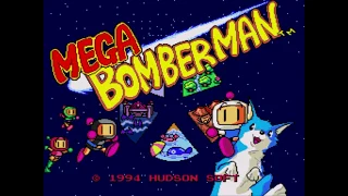 Sega Mega Drive Mega Bomberman (Bomberman '94) 1994 Gameplay