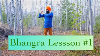 Bhangra Lesson in Wilderness #1 - How to do Punjab Step