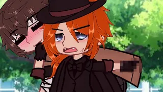 ~ 😾 | Chuuya jealous!! // meme original? // Soukoku // BSD AU // gacha club | 😾 ~