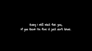 Wait For You - Taj Jackson {with on screen lyrics}