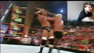 The Game Triple H Destroys Ric Flair Reaction