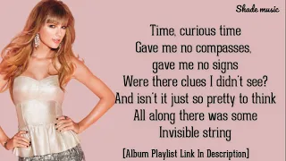 Taylor Swift - Invisible String [HD Lyrics]