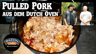 4 Stunden Pulled Pork aus dem Dutch Oven 🤠🔥🔥