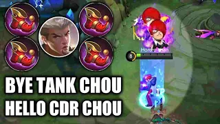 GOODBYE CHOU TANK | HELLO CDR CHOU