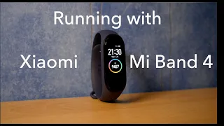 Running with the Xiaomi Mi Band 4 paired with an iPhone and Nike Running Club