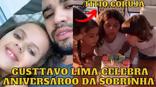 Gusttavo Lima e Andressa Suita CELEBRAM e HOMENAGEIAM a sobrinha pelo aniversário direto de Miami