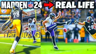 I Recreated the Top Plays From NFL Week 5 in Madden 24!