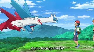 ASH SAYING GOODBYE TO LATIAS AND LATIOS FOR FOREVER😭😭💖 #ash #pokemon #latias #shorts #shortsfeed