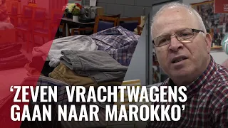 Vrijwilligers druk met inzamelen voor aardbeving Marokko