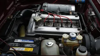 1971 Alfa Romeo 1750 GTV Engine Rev to Redline