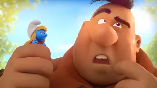 O ogro que se apaixonou pela Smurfette • Os Smurfs 3D • Desenhos animados para crianças