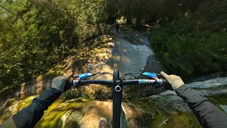 First gnarly ride back after my crash!
