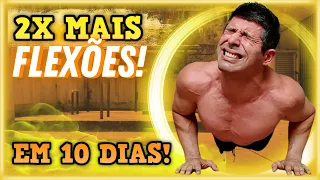 DOBRE SUA FLEXÃO DE BRAÇO EM 10 DIAS! [TREINO INSANO!]