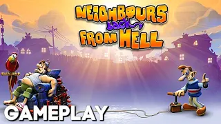 Neighbours back From Hell HD Remastered - Gameplay (FIRST-LOOK)