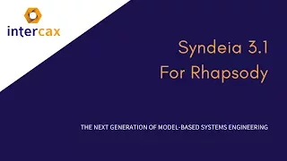 Syndeia 3.1 for IBM Rhapsody