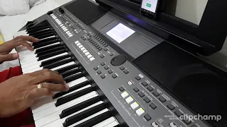 She's gone piano cover - Yamaha PSR-S670