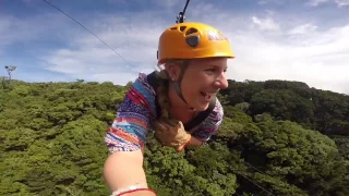 The Longest Zipline in Latin America & Tarzan swing- Costa Rica