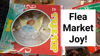 JACKPOT VTG! A FEAST FOR THE EYES | Flea Market Shopping in Flat Rock, MI