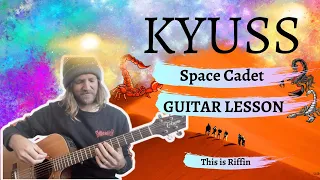 Kyuss - Space Cadet full guitar lesson tutorial + TAB