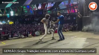 Gersão (Grupo Tradição) tocando com a banda do Gusttavo Lima!