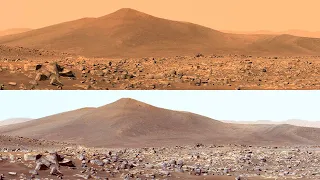 Perseverance muestra el verdadero color de Marte con MastCam-Z