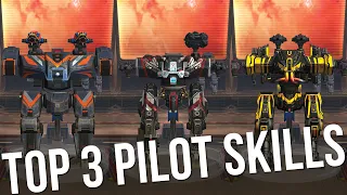 War Robots - Top 3 Pilot Skills For Ares, Hades, Nemesis