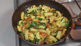 Zucchini - Now this is my favorite recipe!Zucchini tastes better than meat! The best zucchini recipe