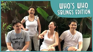 Who's Who: Siblings Edition! Get to know Pichon, Chesca, and Patrick! | Garcia Family