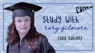 study with rory gilmore at yale//aesthetic lofi music with pomodoro timer (yale edition)