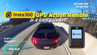 The Insta 360 GPS Action Remote is a Game Changer!