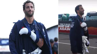 Daniel Ricciardo smiles even with a broken hand | BTS of #DutchGP