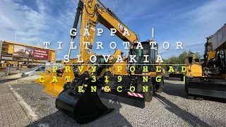 Gappa | tiltrotator Slovakia | First look at the new 2021 CAT 319 NG + photos