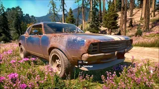 Far Cry New Dawn - Really Vintage Muscle Car - Open World Free Roam Gameplay (PC HD) [1080p60FPS]