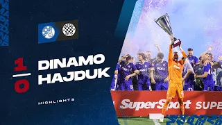 DINAMO HIGHLIGHTS | GNK Dinamo - HNK Hajduk 1:0 | Pogodak Martina Baturine za naslov Superkupa