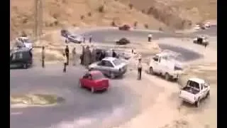 سقوط سياره من جبال اليمن