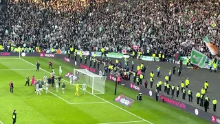 Viaplay Cup Final 2023: Rangers v CELTIC (Celtic celebrations at FT)