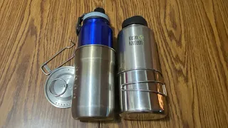 Budget bushcraft gear 40oz Klean kanteen clone for $10