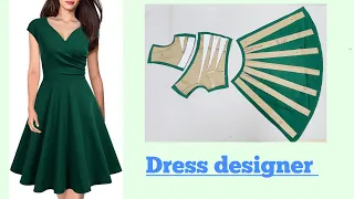 Một thiết kế váy phù hợp với tất cả mọi người |cắt may váy rất dễ dàng