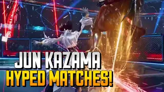 High Level Jun Kazama Gameplay! | TEKKEN 8 CNT Jun Kazama Ranked Matches - (PS5)